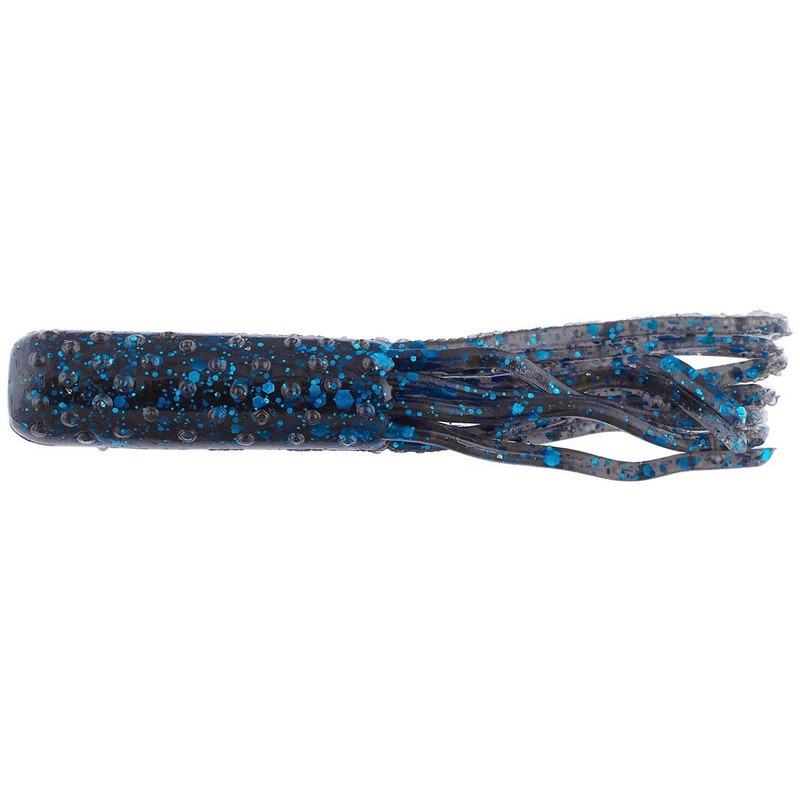 Z-Man TRD TubeZ 2 3/4 inch Soft Plastic Ned Rig Tubes 6 pack Black Blue