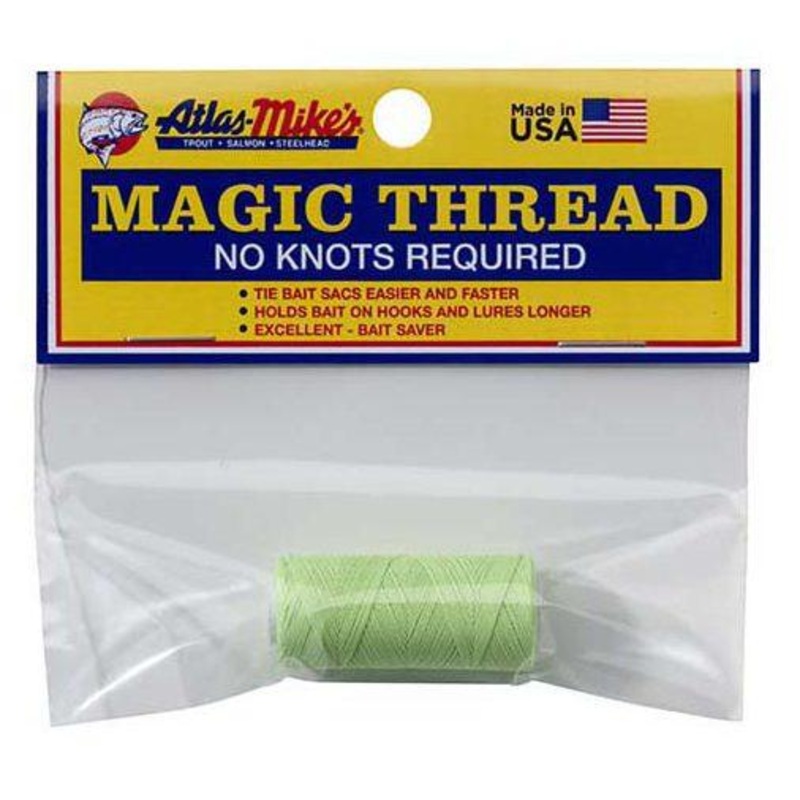 Atlas Mike’s Magic Thread Color: White – Spool: 100′