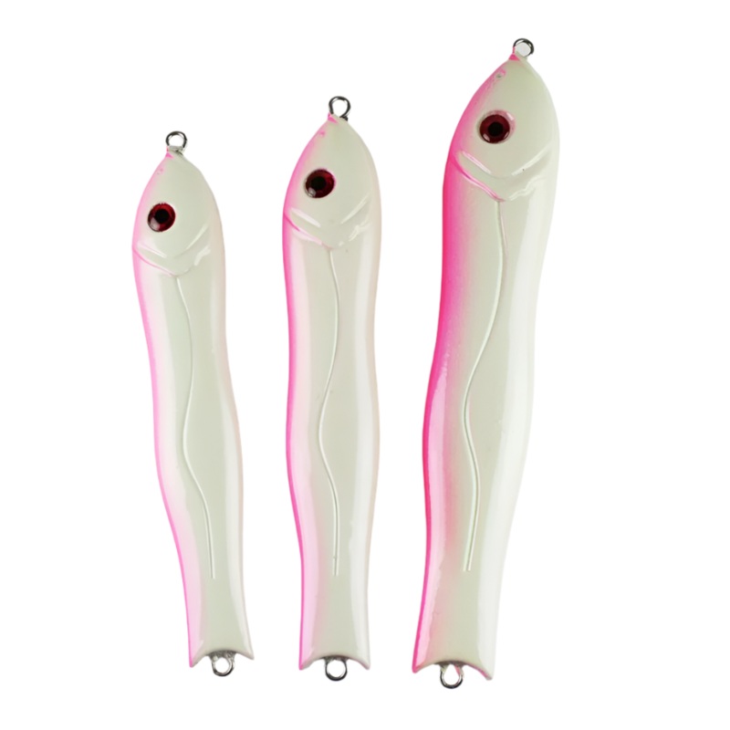 JIGGING WORLD A033 DEEP DROP GLOW JIG PINK GLOW 400G