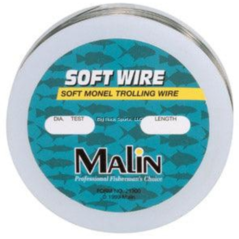 Malin Pre-Marked Soft Monel Trolling Wire 40lb 300 Feet