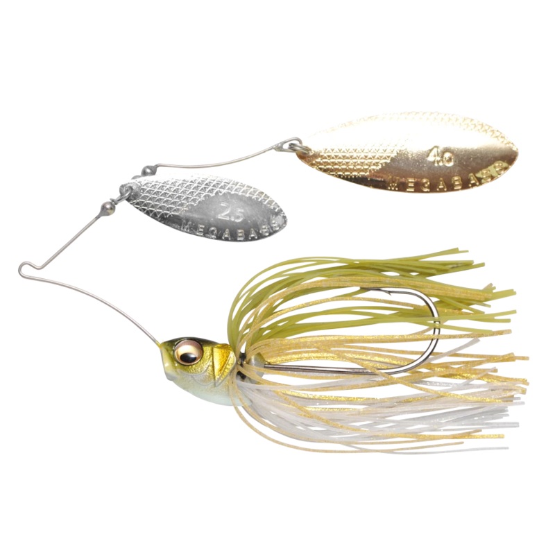 Megabass V9 Double Willow Spinnerbait Ayu 1/2 oz
