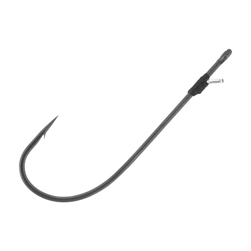 Owner Cover Shot Hooks – 5 Pack Silky Gray 2/0