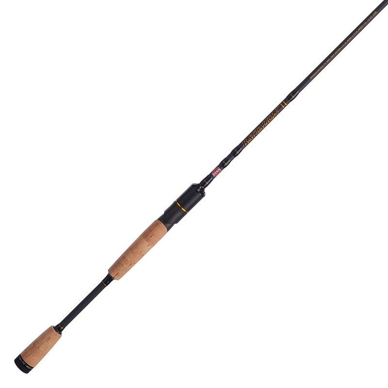 PENN Battalion II Inshore Spinning Rod Medium Light 7′ 8 – 15 lb