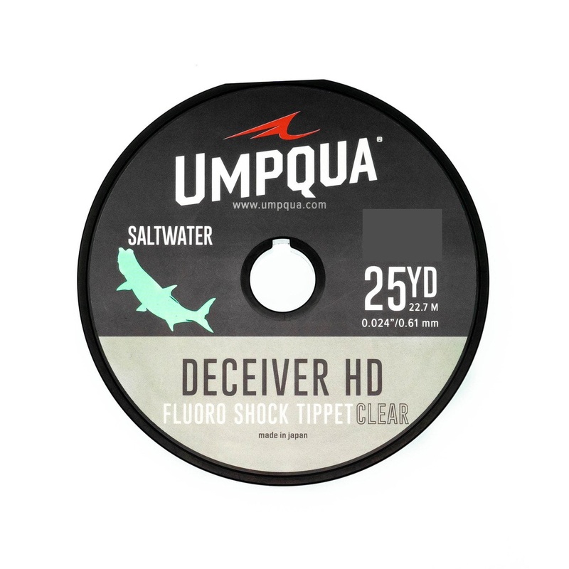 Umpqua – Deceiver HD – Fluoro Shock Tippet Clear 50lb