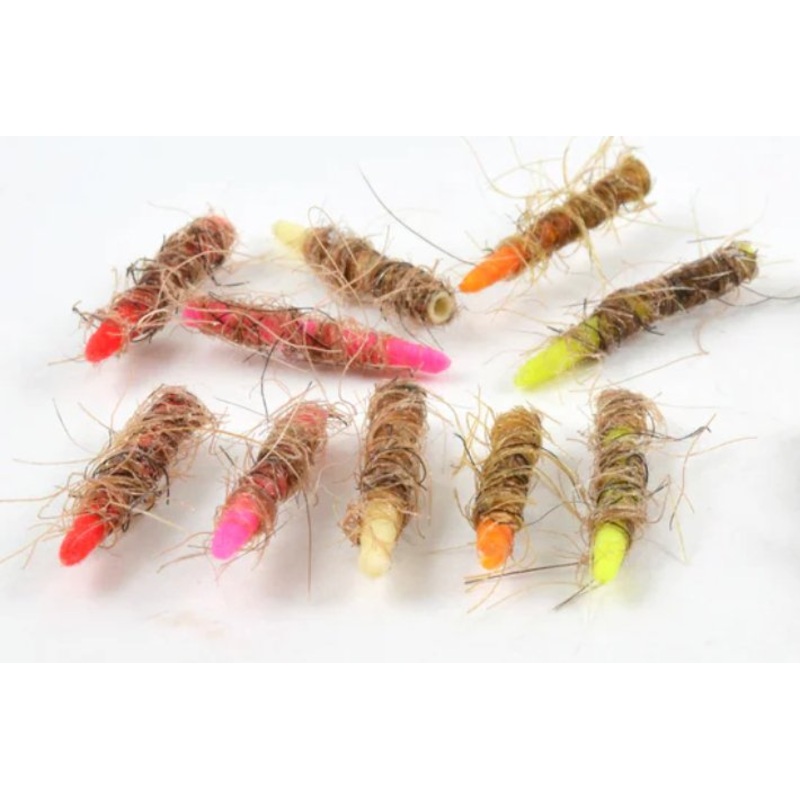 Rainy’s Natural Hare’s Ear Stimulator Hook Size #10-14 Red Tipped