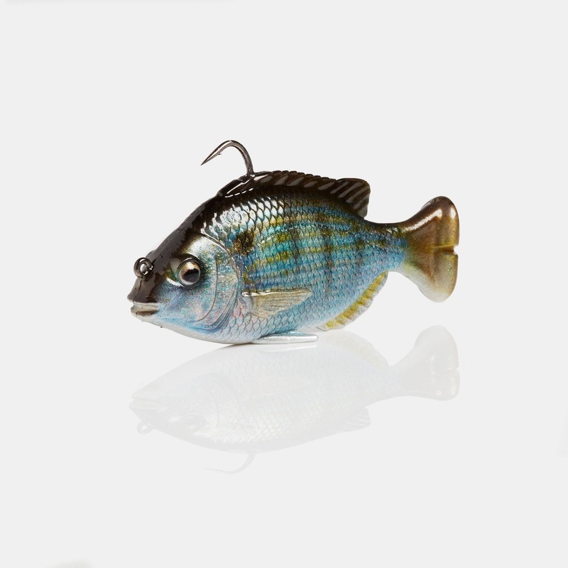 Savage Gear Pulse Tail Pinfish RTF Ghost Pinfish 4 in