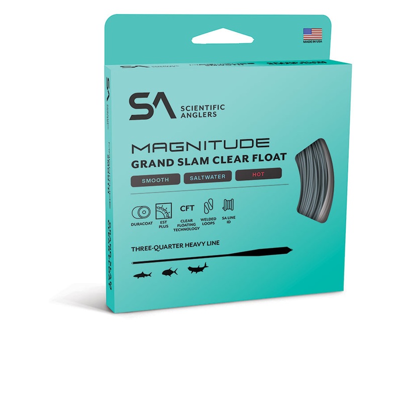 Scientific Anglers Magnitude Smooth Grand Slam Clear Tip WF6F