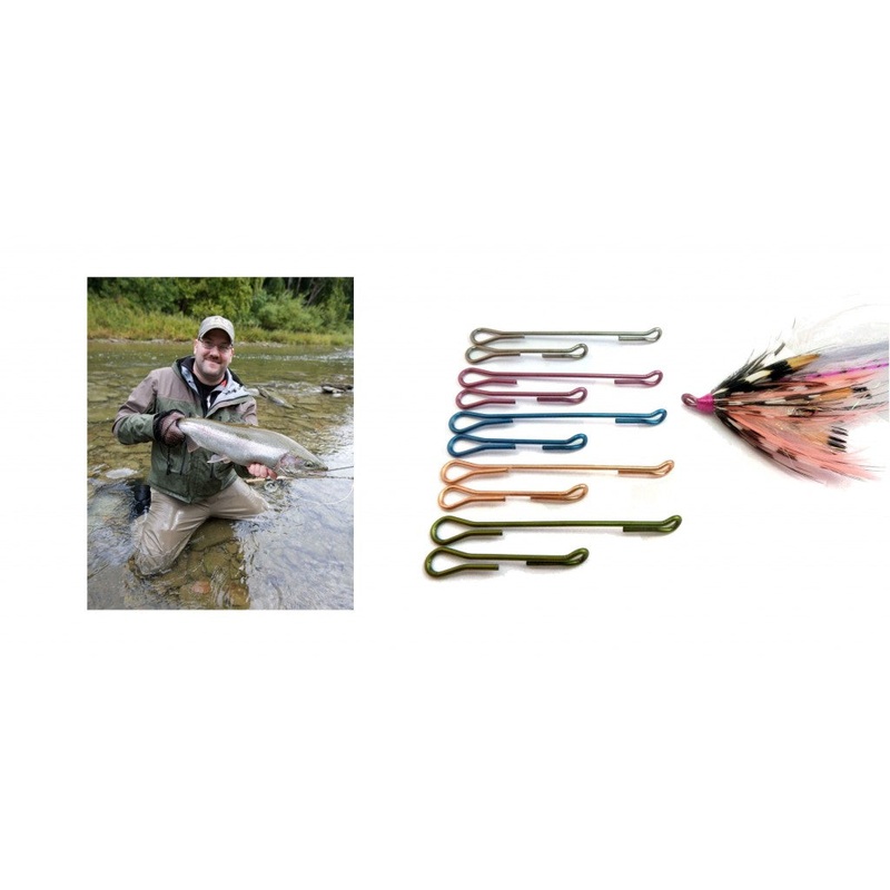 Senyo’s Articulated Shanks for Steelhead Salmon Flies 25mm Assorted-Colors Black