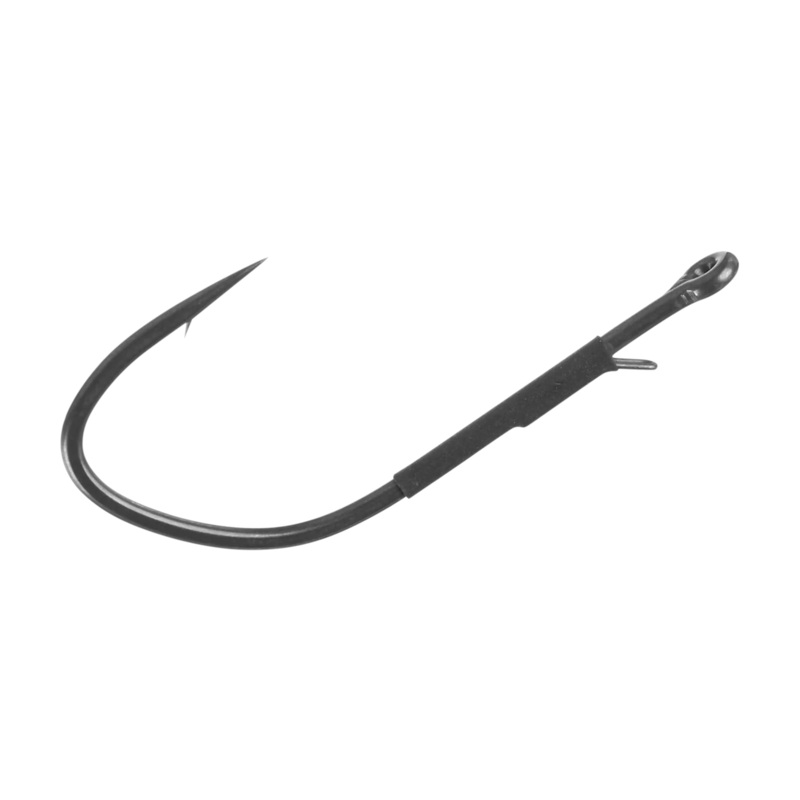 Owner Jungle Flipping HD Hooks – 4 Pack Silky Gray 3/0