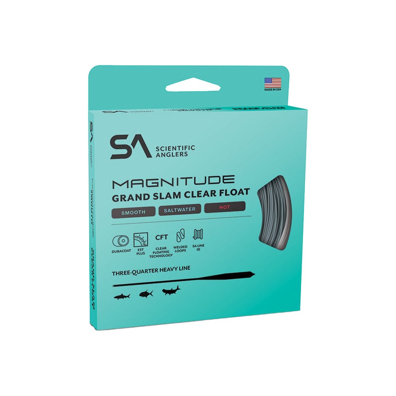 Scientific Anglers Magnitude Grand Slam Smooth Clear Fly Line Full Clear WF6F