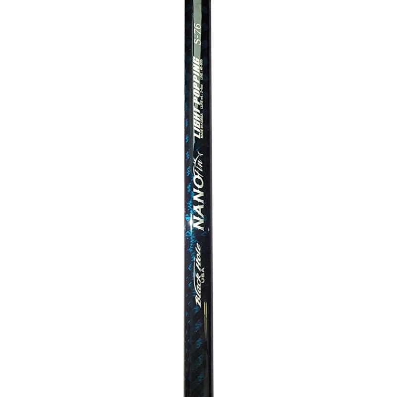 Black Hole 70/30 Nanofin Light Popping Blank – 2pc. NF76 / 7’6″ / 2 – 5 oz / 40 – 80 lb / 2 pc