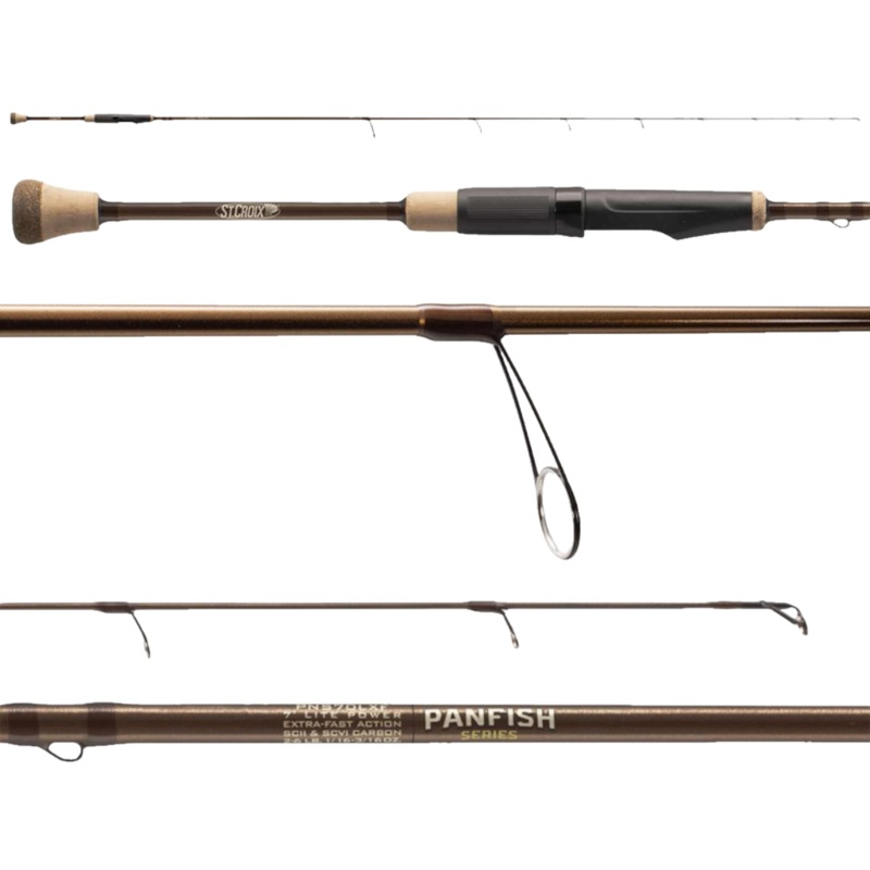 Panfish Series Spinning Rods (UL with variants) 6′ UL F