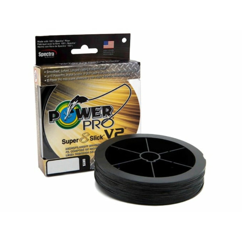 POWER PRO SUPER SLICK V2 SPOOLS – 300YD Onyx 10LB Test