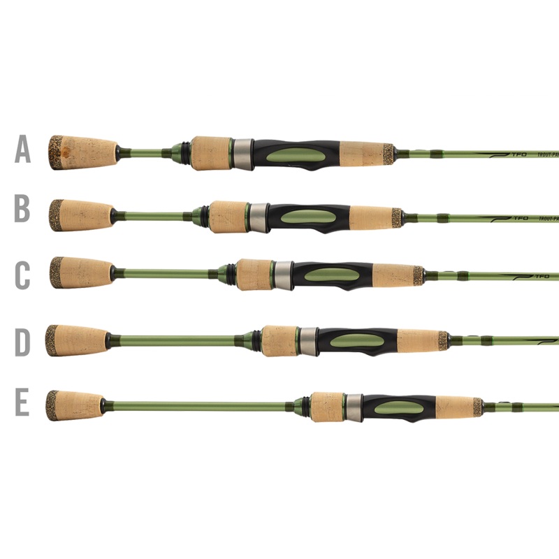 Trout Panfish II Spinning Rods (With Variants) 6′ 6″ L