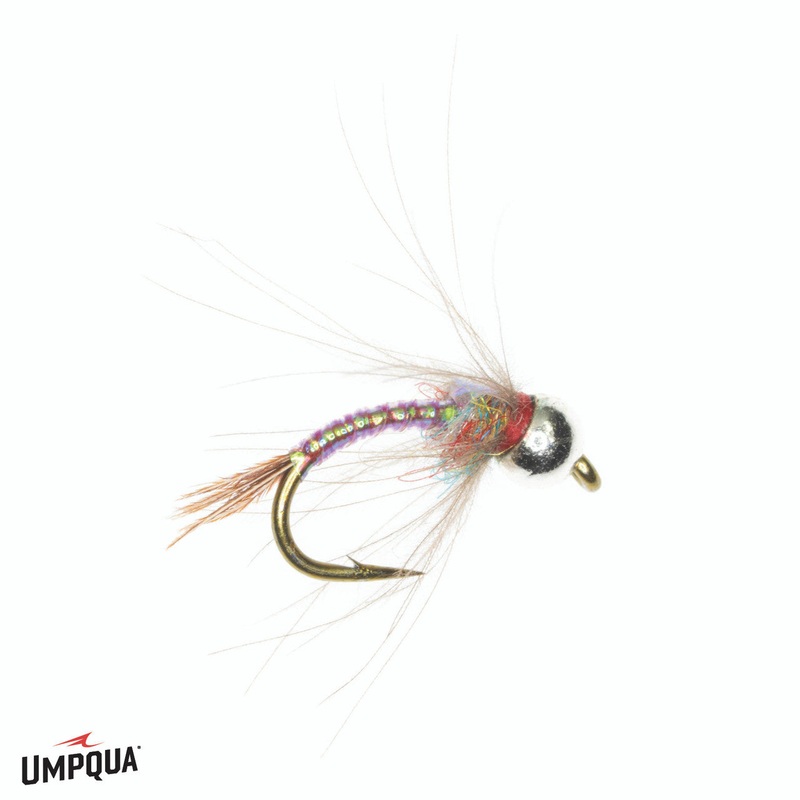 Umpqua Egan’s CDC Tungsten Rainbow Warrior Fly 14