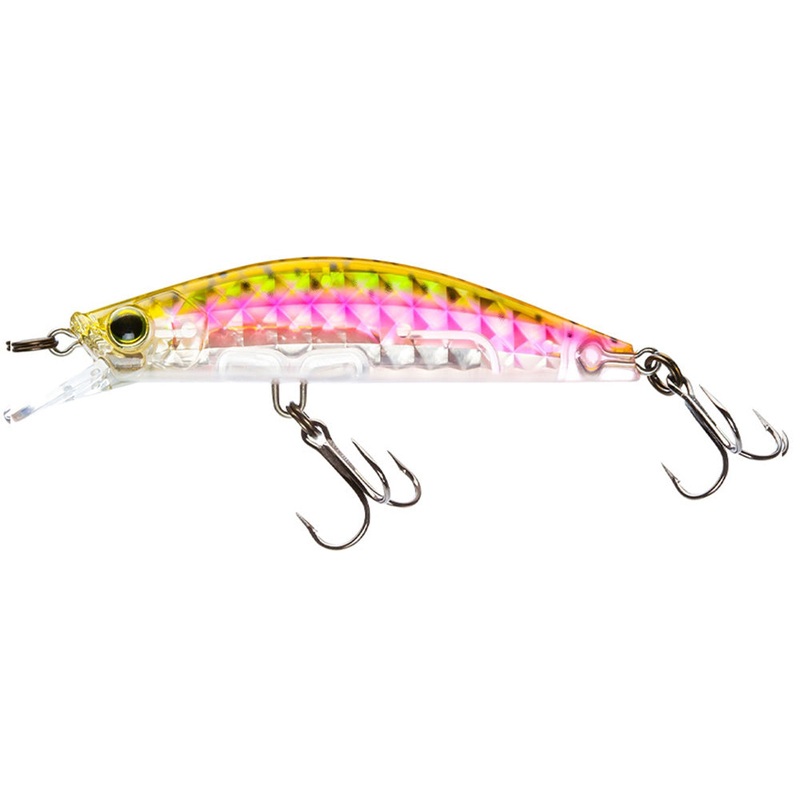 Yo-Zuri 3DR-X Flat Heavy Sinking Minnow 80mm – 3.125 Inch Baby Rainbow Trout 3.125 inch – 1/2 oz