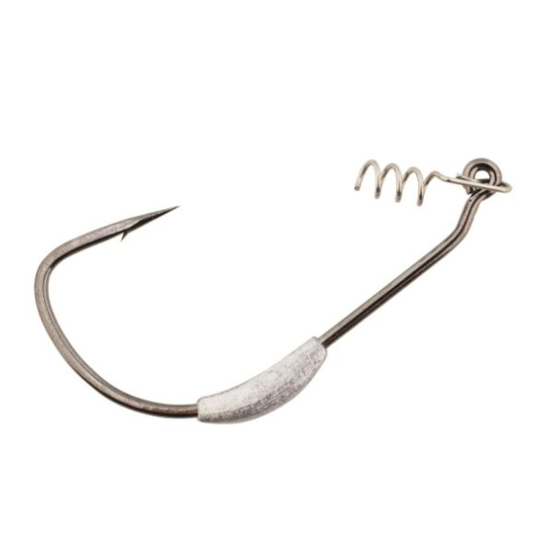 Gamakatsu Weighted Superline Hook w/ Spring Lock 4 pack #3/0 – 1/16 oz – 4pk