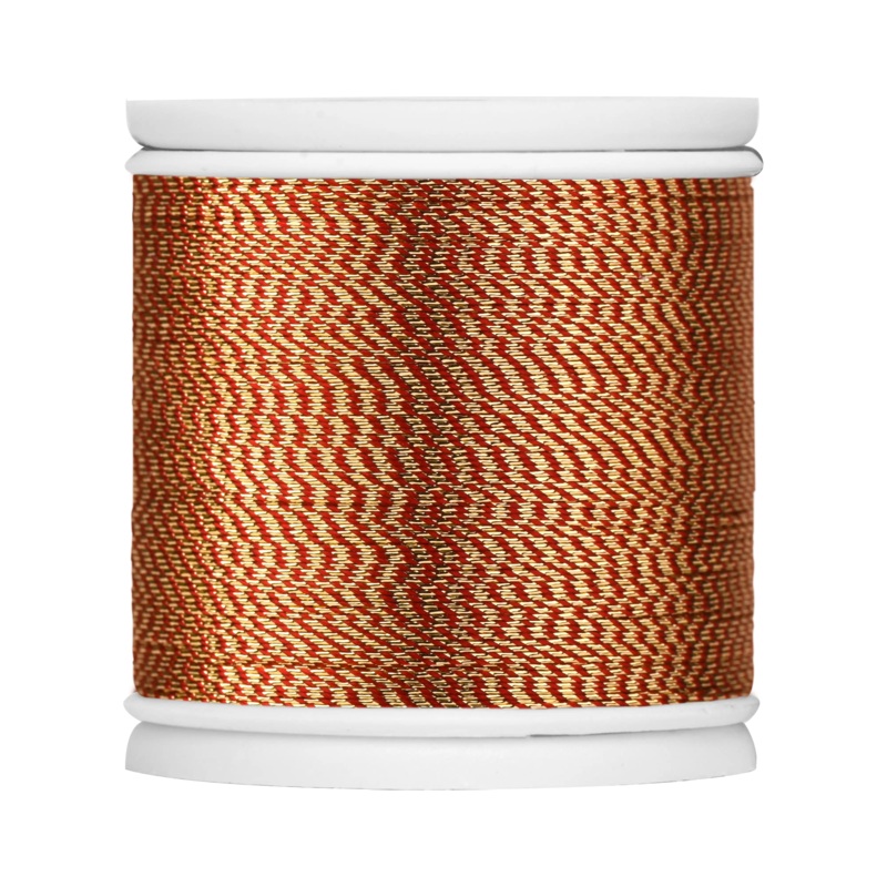 ProWrap Metallic Twist Rod Winding Thread  Size C (100 Yards) 319G Red & Gold