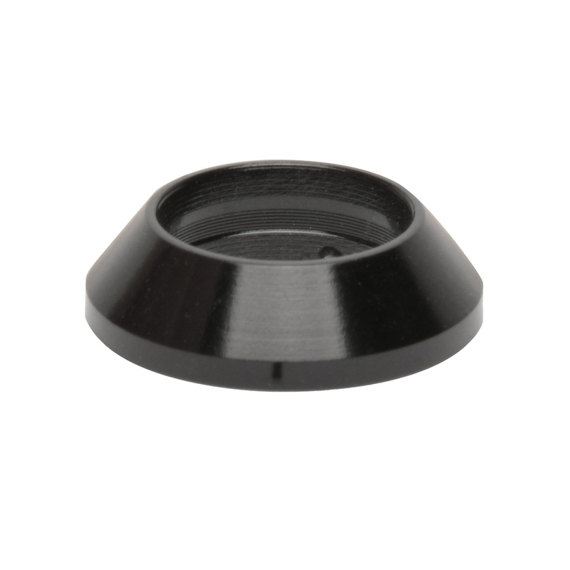 American Tackle AAWC Aluminum Winding Checks  – Polished Finish Black 8.0