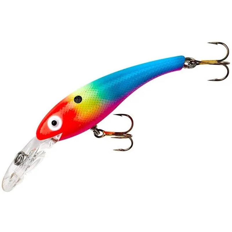Cotton Cordell Wally Diver Suspending Walleye Lure Chartreuse Blue Tiger 3 1/8 inch – 1/2 oz