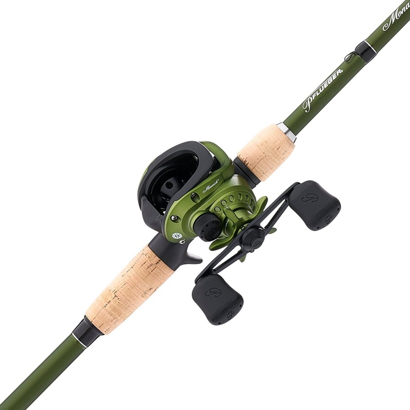 Pflueger Monarch Baitcast Combo 7′ Right 2