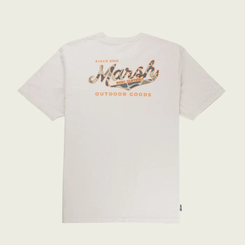 MARSH WEAR BASE SS T-SHIRT Stone Medium