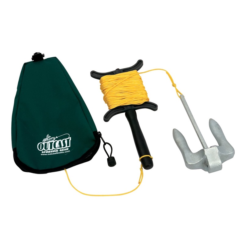 Outcast Boats – Float Tube Anchor 2lbs/100′
