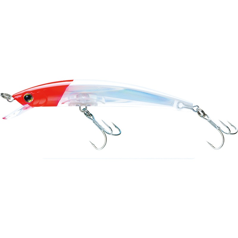 Yo-Zuri Crystal 3D Minnow Sinking Trolling Lure 90mm – 3.5 Inch Red Head 3.5 Inch