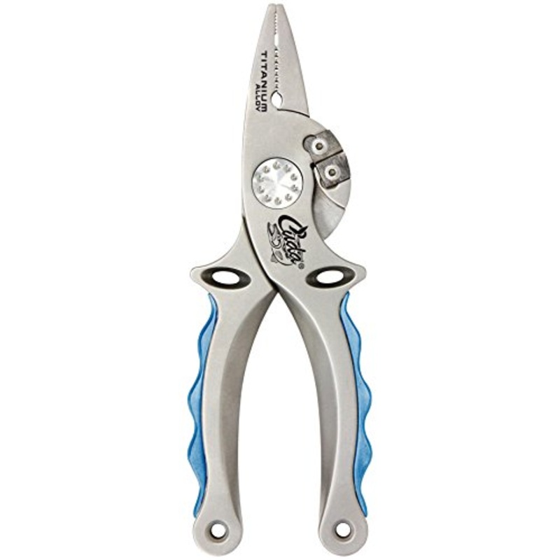 Cuda 18848 7.25″ Titanium Alloy Pliers/Mono & Braid Cutters w/Sheath