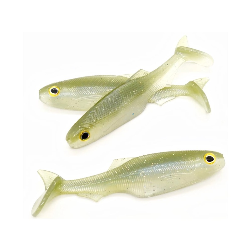 Ignite Baits Prey Bait Swimbait 4.1″ – 3pk Fire Craw