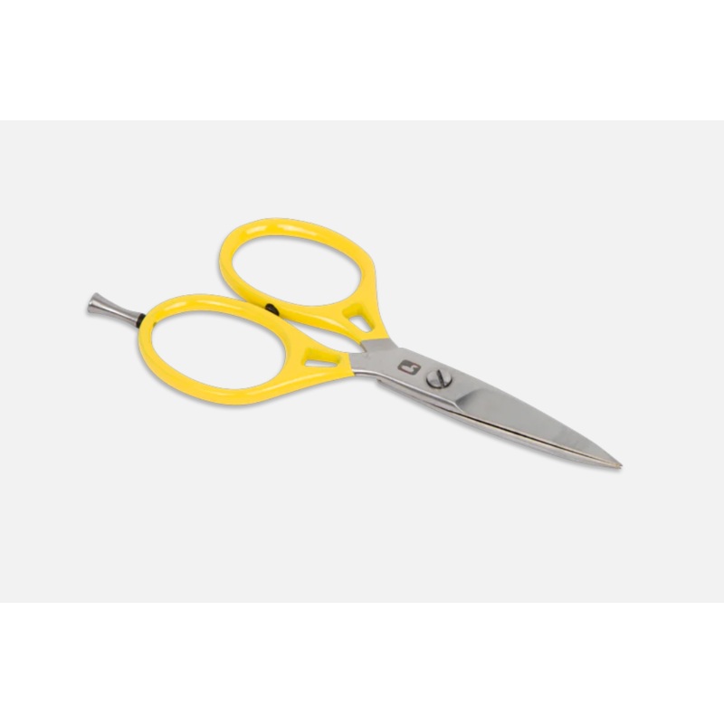 Loon Ergo Prime Scissors w/ Precision Peg 5″ Yellow