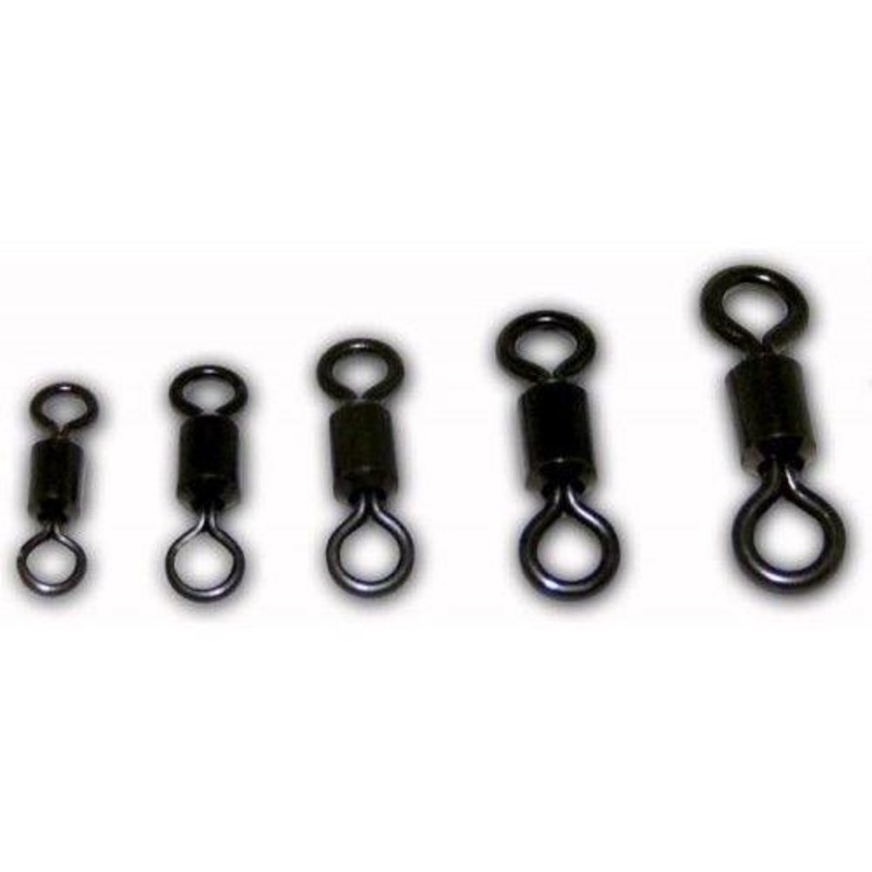 Tsunami Stainless Steel Rolling Swivels Size 1 – 407 lb test – Q’ty/Pk 25