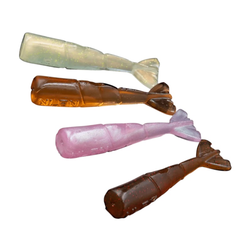 NLBN 3″ Shrimp Tails  For Snook, Redfish & Tarpon Wasabi