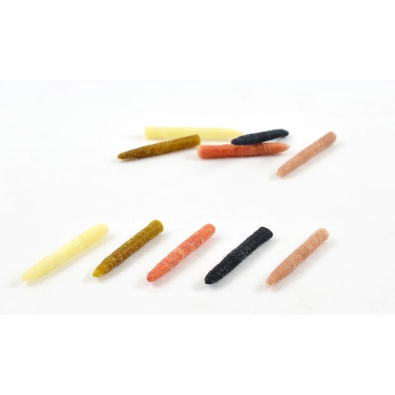 Rainy’s Caddis Tube Bodiz Hook Size #10-14 Olive Caddis