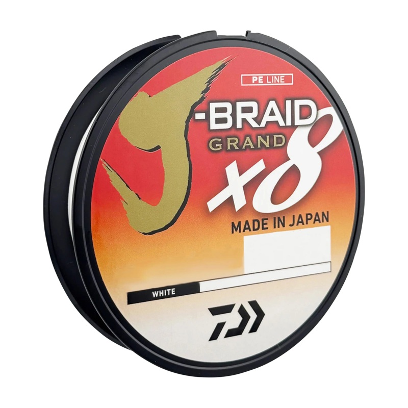 Daiwa J-BRAID X8 Grand Braided Line – 300 Yards 150 Yards 8LB Dark Green