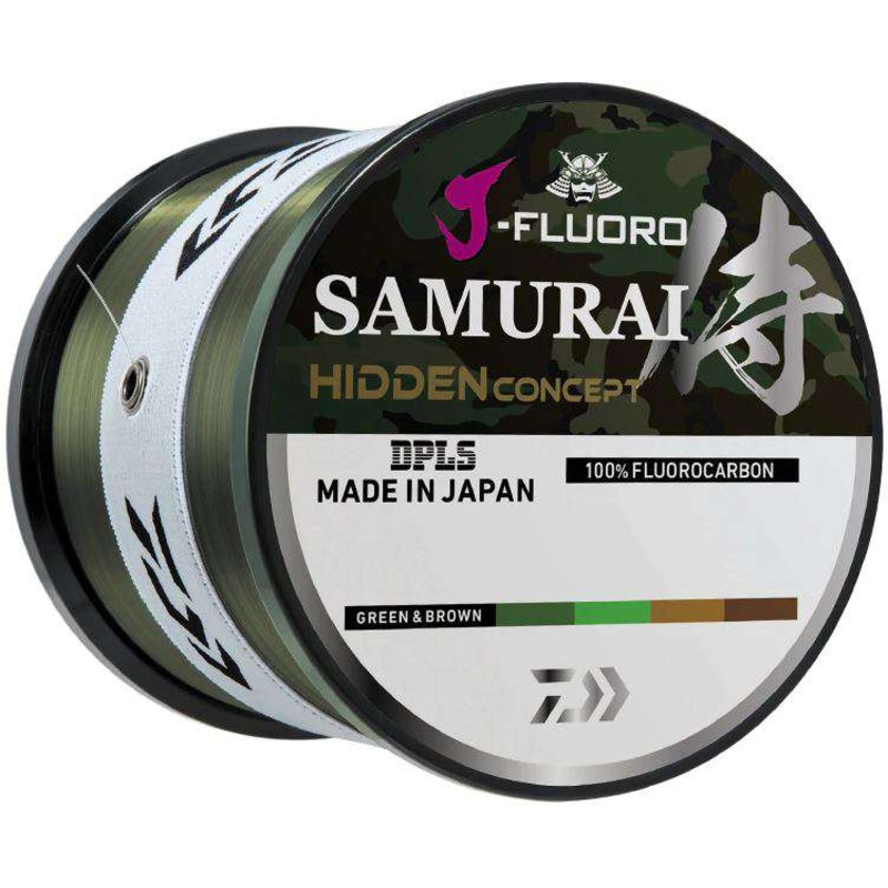Daiwa J-Fluoro Hidden Samurai line, 4lb test, 1000yd bulk
