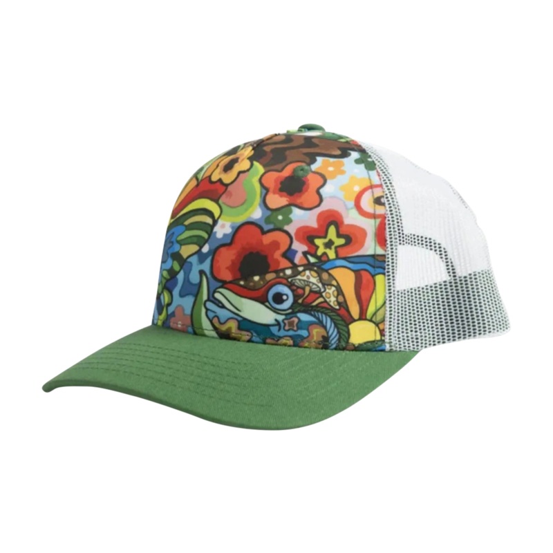 Fishe Women’s Trucker Hats Boho Bass