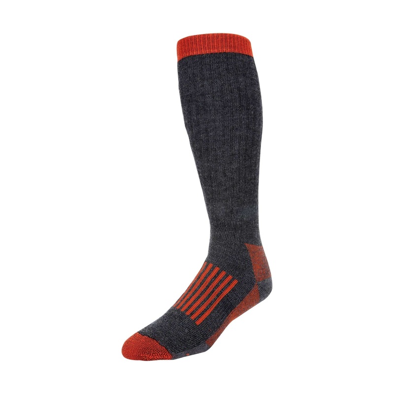 Simms Merino Thermal OTC Sock Carbon M