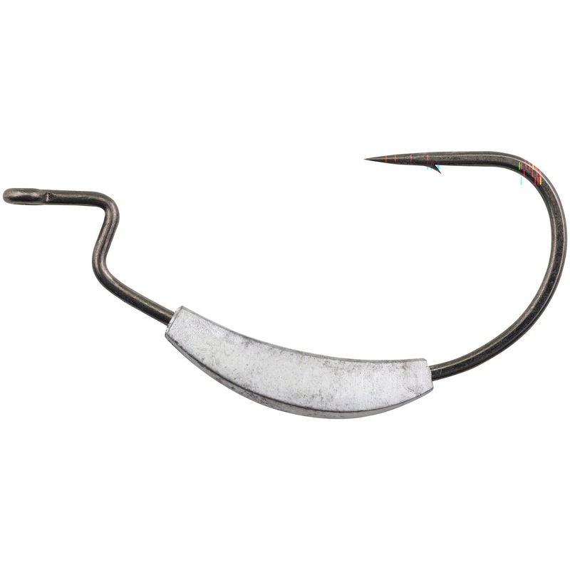Berkley Fusion19 Weighted EWG Hooks Smoke Satin 1/8 oz – 3/0 hook – 5 pack