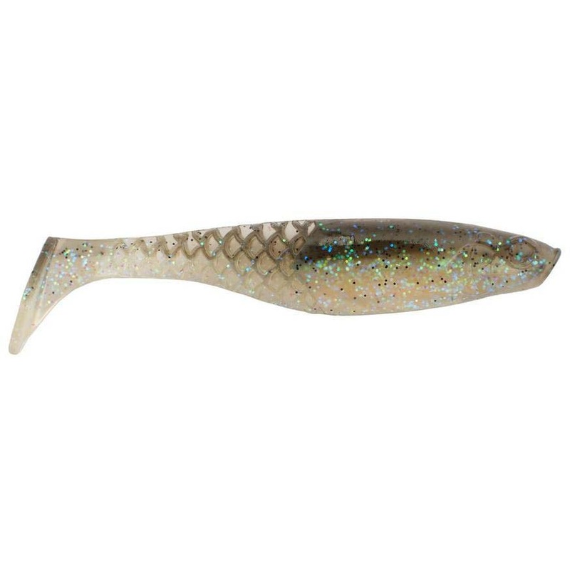 Berkley PowerBait Paddlin PowerStinger Black Blue Fleck 3.5in