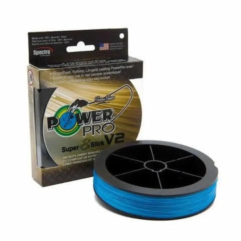 POWER PRO BRAID 300YDS BLUE SUPER SLICK V2 8LB
