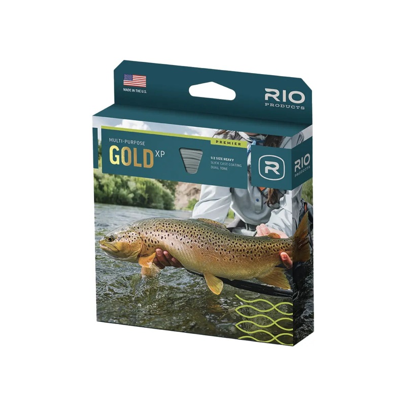 Rio Premier Gold XP Fly Line Moss / Electric Green WF3F