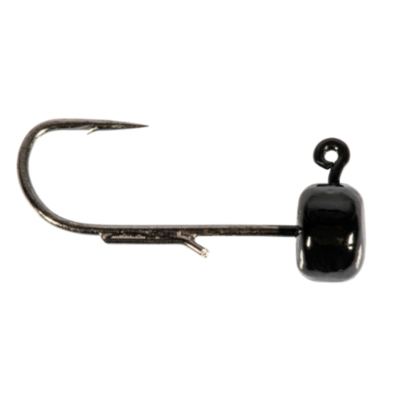 Z-Man Micro Finesse Shroomz Jig Head (5 Pk) 1/20 oz Black