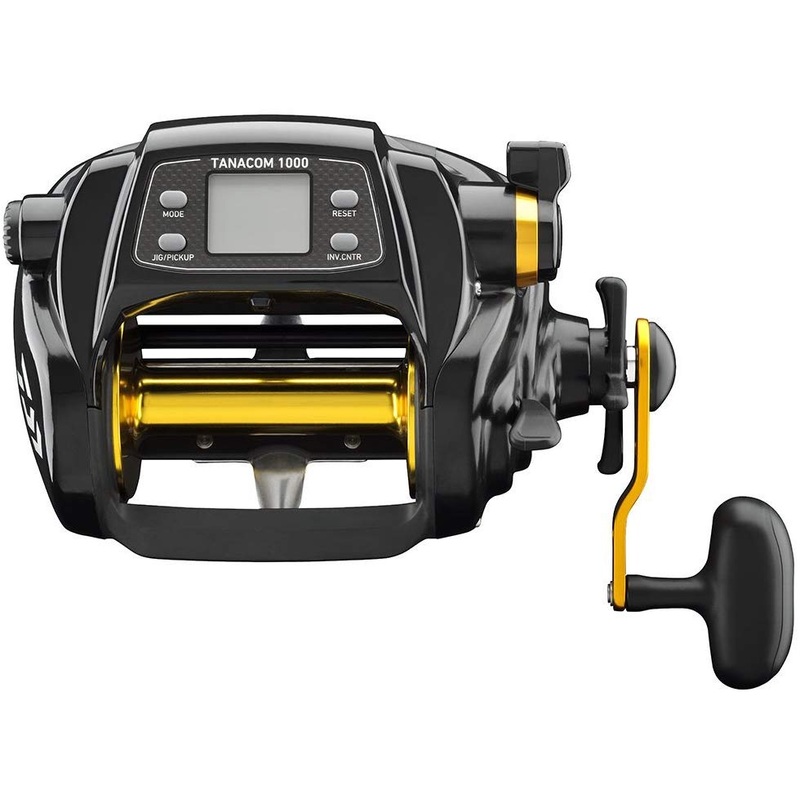 Daiwa TANACOM1000 Tanacom 1000 Power Assist Electric Reel, 2.3:1 Gear Ratio