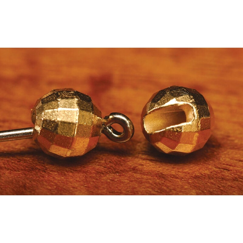 Faceted Slotted Tungsten Beads 11 BLACK 1/8″ 3MM