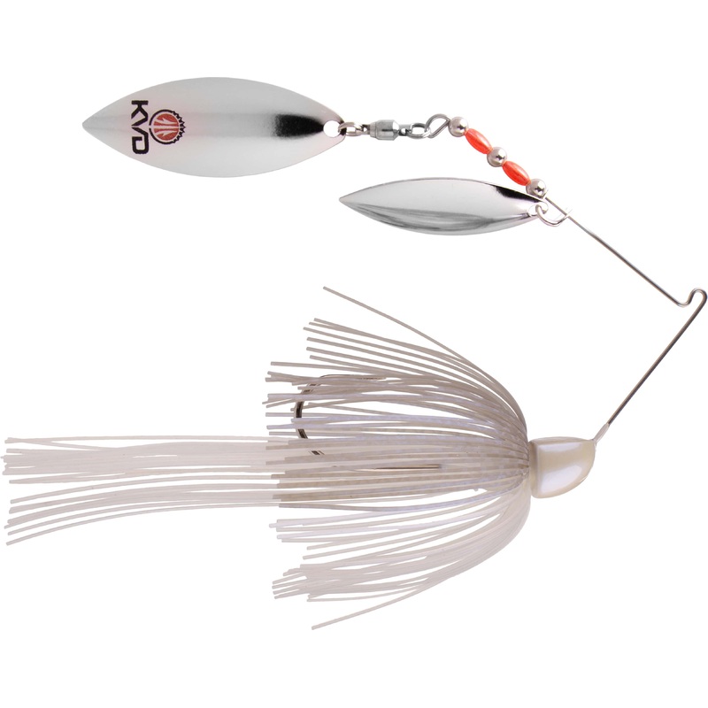 Strike King KVD 1/2 oz. Double Willow Spinnerbait Blue Gizzard Shad