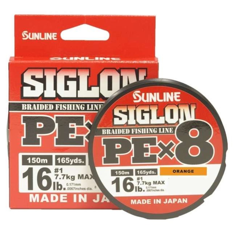 Sunline Siglon PEx8 8-Strand Braided Line 16lb 165yd