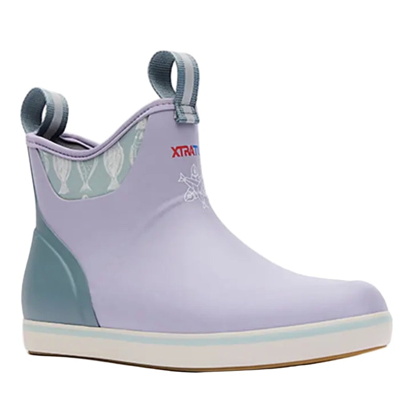 XTRATUF 6″ SALMON SISTERS ANKLE DECK BOOT LAVENDER 5