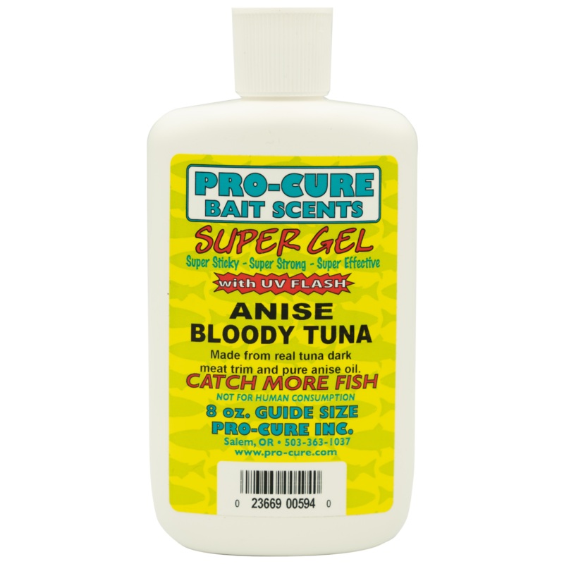 Pro-Cure Super Gel Attractants 8 oz Anise/Bloody Tuna