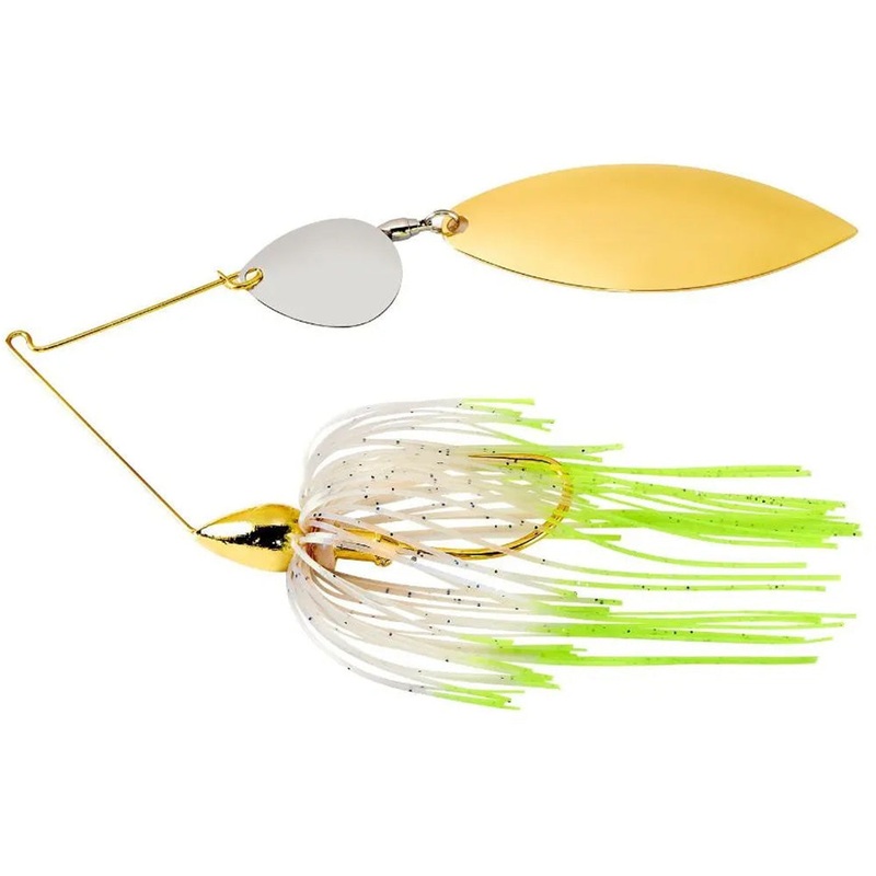 War Eagle Tandem Colorado Willow Gold Frame Spinnerbait – 1/2 oz Crawdad 1/2 oz